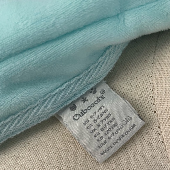 Cub Coat Girl’s Nell the Narwhal Zip-Up Hoodie - Picture 8 of 13